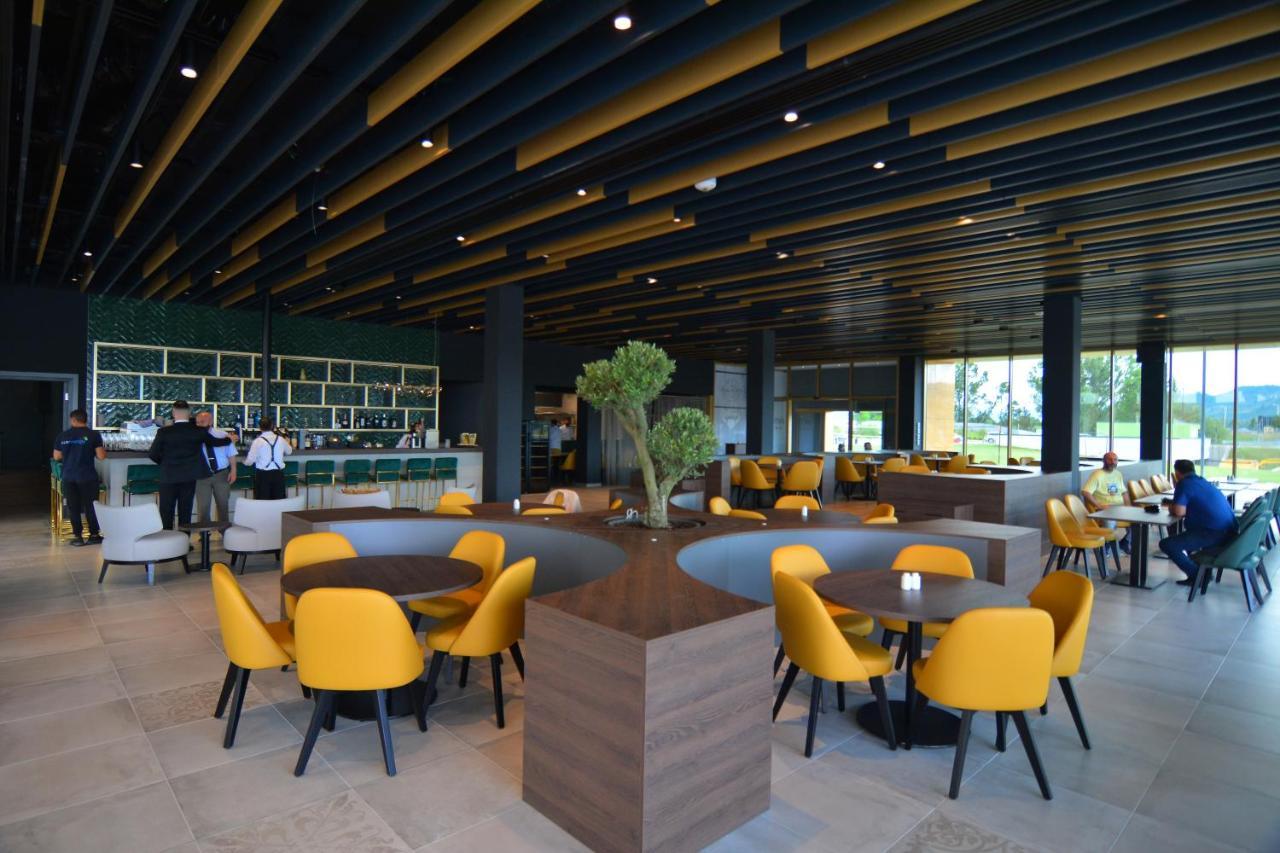 Mk Hotel Tirana Rinas Exterior photo The interior of the lounge